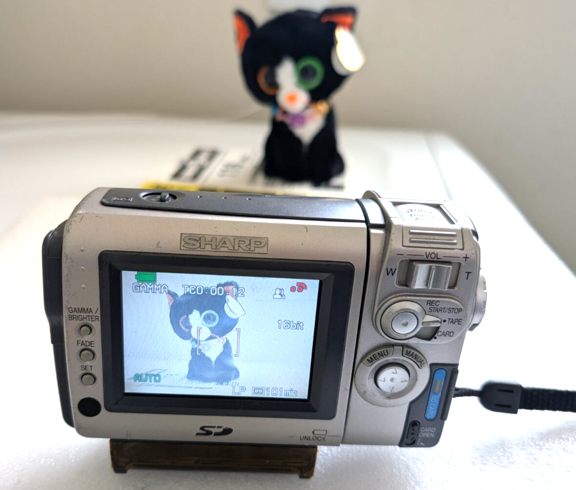 Sharp VL-Z500/400 Camcorder Used — For Sale, Specs &… | GearFocus