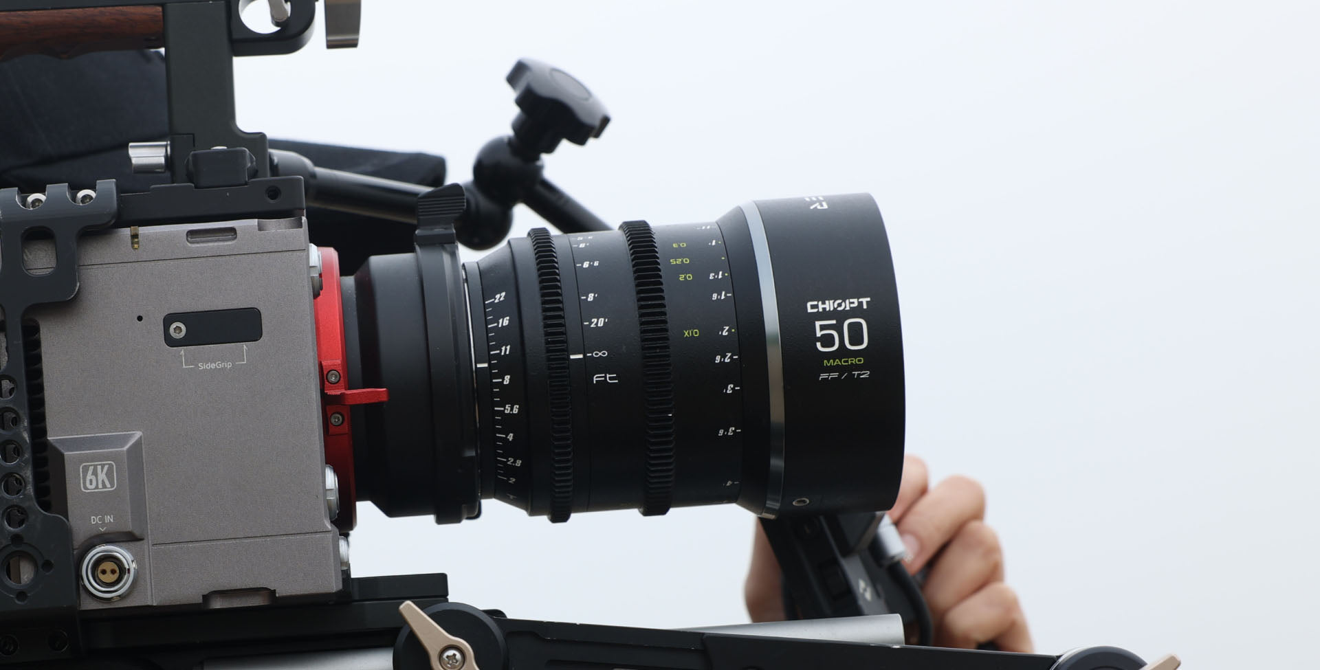 CHIOPT 50mm T2 Micro Cinema Prime Lens