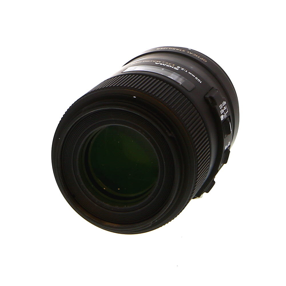 Sigma AF 105mm F2.8 EX DG Macro HSM OS Lens