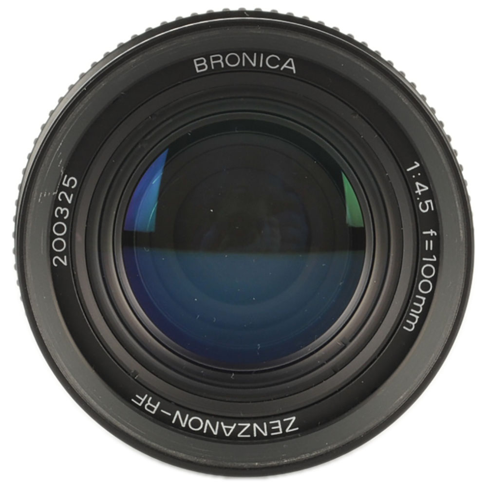 Bronica 100mm f/4.5 Zenzanon RF Lens
