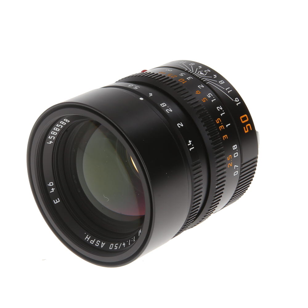 Leica 11891 Black 50mm f/1.4 Summilux-M ASPH Lens
